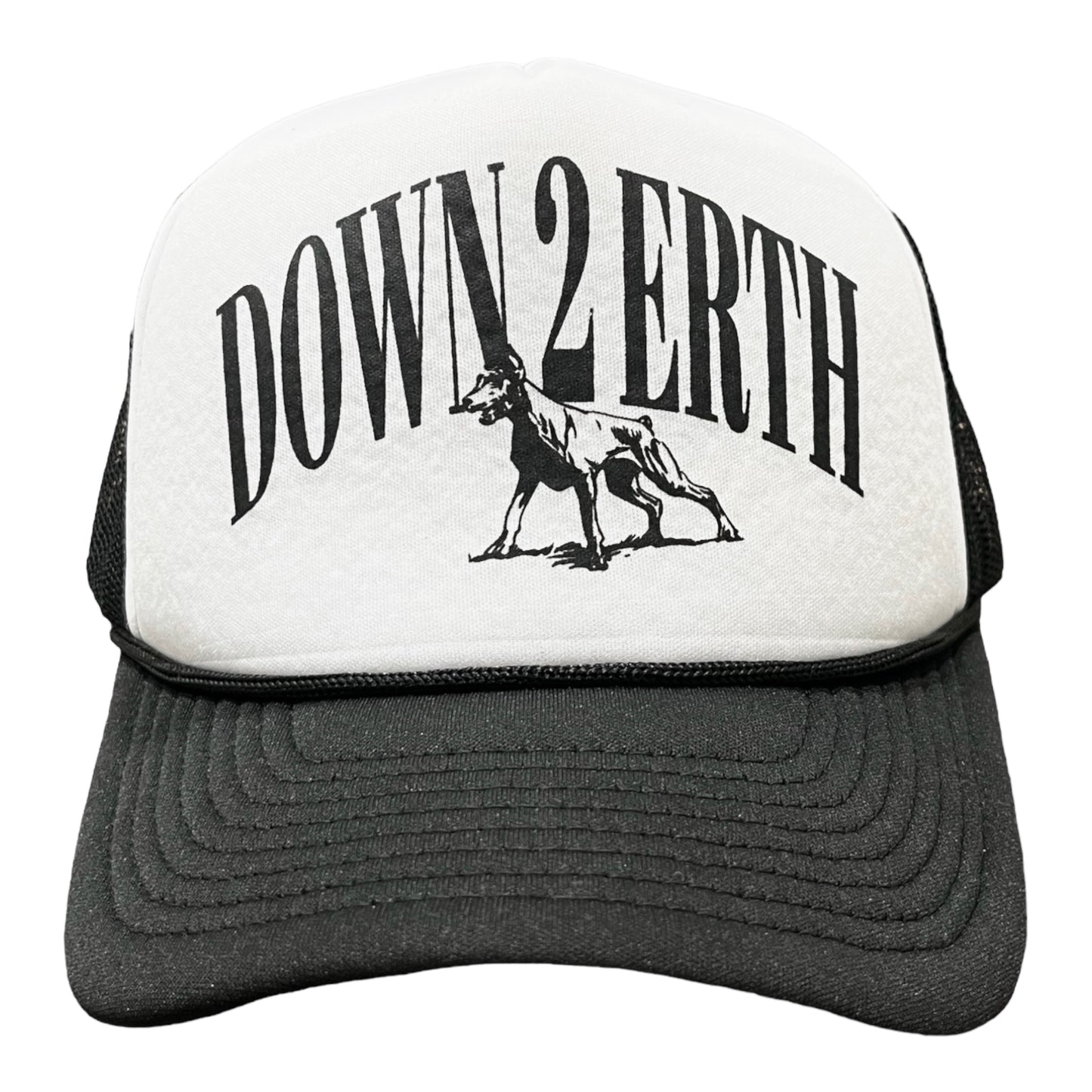“Every Dog” Black And White Trucker Hat